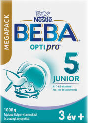 BEBA Optipro 5 Junior tejalapú italpor vitaminokkal és ásványi anyagokkal - 1000 g