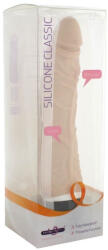 Seven Creations Realisztikus vibrátor, Seven Creations, Classic Slim, 21-25 cm, 4-4, 4 cm, testszínű, 7 funkciós, vízálló, szilikon, 2 x AA