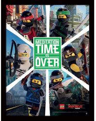 LEGO Картина Lego - Ninjago, 6 нинджи, В остъклена рамка (FP12062P)