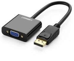 UGREEN DP109 DisplayPort-VGA adapter, fekete (20415) (UG20415) (UG20415)