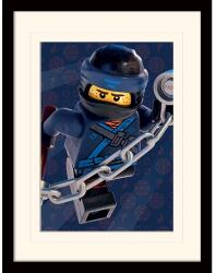 LEGO Преспапие в остъклена рамка Lego - Ninjago, Jay (MP12053P)