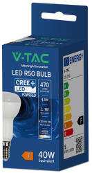 V-TAC CREE SMD R50 4.8W E14 természetes fehér LED égő - SKU 211396 (211396)