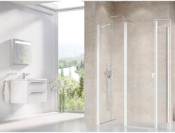 RAVAK Chrome CPS-100 fix oldalfal matt fehér+transparent 9QVA0E00Z1 (9QVA0E00Z1)