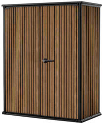 Keter Signature műanyag kerti tároló 1400 L velencei barna (261093) - leziter