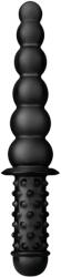 BUTTR - dildo anal dublu capăt - silicon negru (8719934019683) Dildo