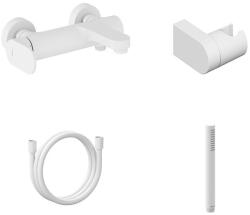 RAVAK Eleganta fali kádcsaptelep szettel, fehér EL 022.10WV+S X07S134 (X07S134)