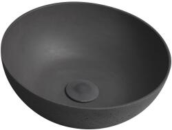 SAPHO Sapho, FORMIGO beton munkalap mosogató, átmérő 39 cm, antracit, FG316 (FG316)