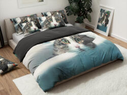  3D TAILOR CAT ágyneműhuzat Ágyneműhuzat mérete: 70 x 90 cm | 140 x 200 cm