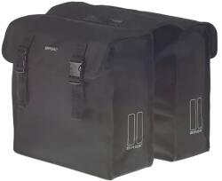 Basil Mara XL két részes táska hátsó csomagtartóra, oldalra, 2x17, 5L, fekete