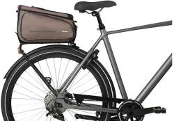 Basil Move egy részes táska csomagtartóra, felülre, 10L-26L, barna