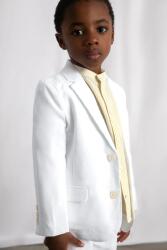 Mayoral vászonkeverékből készült gyerek kabát - fehér 92
