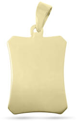  14 karátos arany gravírozható medál (AU14080) AU14080