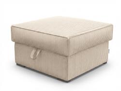  Taburet crem SMART COSARO cu spatiu de depozitare 65x65 cm