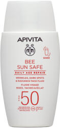 APIVITA BEE SUN SAFE Daily Age Repair Fluid - ráncok, pigmentfoltok ellen SPF50 (50 ml) - idealisbor