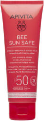 APIVITA BEE SUN SAFE Tej arcra és testre SPF50 100 ml - idealisbor