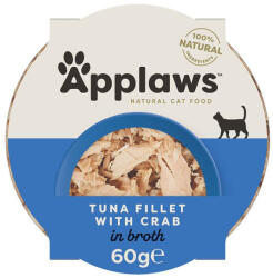 Applaws Applaws Pot Cat Tonhal Tengeri Rákkal 10x60g