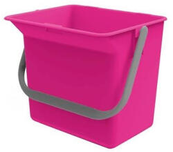 Euromop tartozék, felmosó vödör, 6 literes, pink, 7000017.18, tak. k (M7000017-18)
