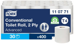 Tork kistekercses WC papír T4 Advanced, fehér, 2 rétegű, 9, 7x , 12, 4 cm, 49, 6 m SCA110771 (SCA110771)