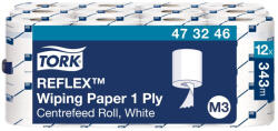 Tork Reflex törlőpapír, mini belsőmagos M3 1 rétegű, fehér, 12x120m SCA473246 (SCA473246)