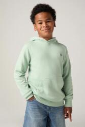 Levi's gyerek felső LVB MINI BATWING PULL OVER HOO - zöld 140