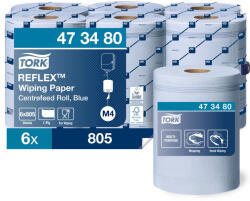 Tork Reflex törlőpapír, belsőmagos M4 1 rétegű, kék, 6x270m SCA473480 (SCA473480)