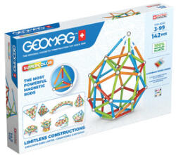 Geomag Supercolor Recycled 142 buc (386) Jucarii de constructii magnetice
