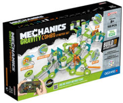 Geomag Mechanics Gravity Recycled Set începător 153 buc (757) Jucarii de constructii magnetice