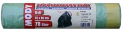  Szemeteszsák Moody önzáró 55x80 cm 0.015 mm, 70 liter, 15 db (SZH55x80x0015)