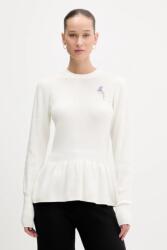 HUGO BOSS pamut pulóver Sabanna - bézs M