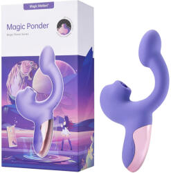 Magic Motion Magic Ponder - 2in1 csiklókaros vibrátor (lila) (6958136103734)