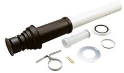 Vaillant 60/100mm-ALU függőleges tetőátvezető, fekete (303800) (303800)