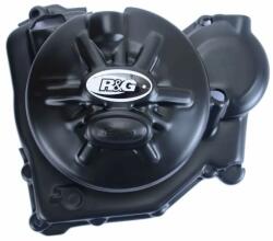 R&G RACING Race Series fekete jobb oldali motortakaró burkolat Aprilia RSV4RR R&G RACING Vázak, idomok, kiegészítők Védőelemek Motorvédők