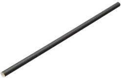  Szívószál papír 8 x 230 mm 250 db/csomag fekete (12676) - officefirst