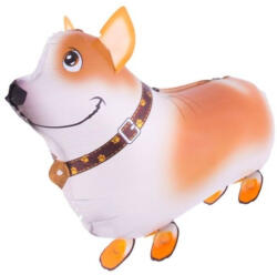 Mezőfi Team Kft Sétáló fólia lufi, corgi kutya, 58x44 cm