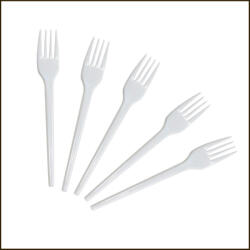  Villa műanyag újrahasználható 50 db/csomag, fehér (14358) - officefirst