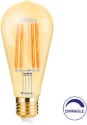 BRAYTRON Bec Led Decorativ Filament 6w Dim St64 2200k E27 540lm (bb46-60620)