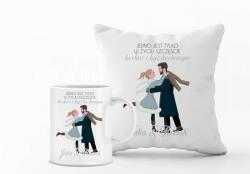 agmART Párna És Bögre Szett Személyre Szabott Ajándék Valentin Napra Névnapra