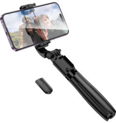 BOROFONE BY13 Bluetooth szelfie bot állvánnyal, fekete