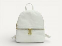 MONARCHY Hátizsák: fehér bőr, 1 rekeszes (magyar termék) (1164027)