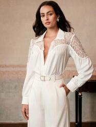  Anewsta Fehér Csipkés Ing (M) (609399)