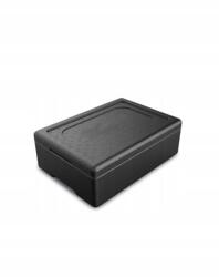 HENDI Hőszigetelő tartály 15, 6 L, felülről tölthető, fekete (707050)