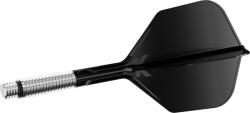 Target Fluturas si tija darts Target K. Shift negru, fluturas No6 rotativ si tija lunga (TRG410551)