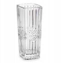 Giftdeco Virágvaza négyzet alakú kristály 15 cm Üveg üvegből (83524 AR)