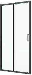 GOODHOME Usa dus GOODHOME Levada, sticla, 8 mm, profil negru, 120 x 195 cm