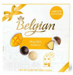The Belgian Csokoládé Praliné Mangó Ízű Töltelékkel 150g