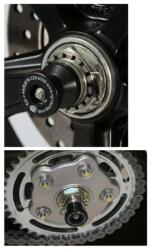 R&G RACING Lengővilla-védő - Fekete Ducati R&G RACING Vázak, idomok, kiegészítők Védőelemek Motorvédők