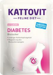 KATTOVIT Diabetes - Tasakos macskatáp, lazac - 85 g