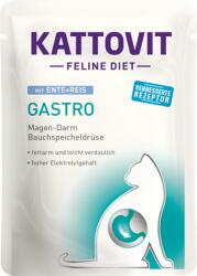 KATTOVIT Gastro - Tasakos macskatáp rizzsel - Kacsa + rizs