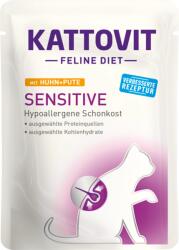 KATTOVIT Sensitive - Tasakos macskatáp - Csirke+Pulyka