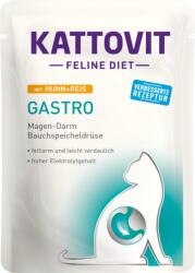 KATTOVIT Gastro - Tasakos macskatáp rizzsel - Csirke + rizs